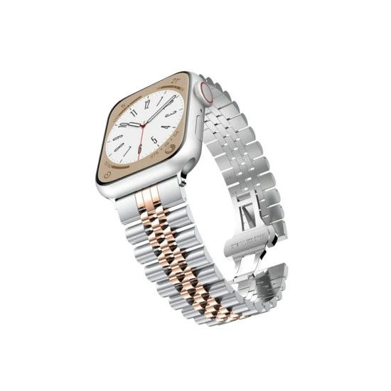 42 – 49 mm Uyumlu Paslanmaz Çelik Ayarlanabilir Rolex Metal Kordon