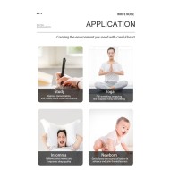 8 Doğa Sesli Aroma Difüzör Nemlendirici ve Bluetooth Hoparlör