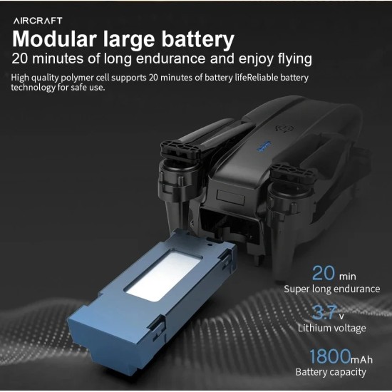 E99 Pro Drone Quadcopter Uzaktan Kumanda Kolu Dört Eksenli Uçak 4k HD 6K Fotoğraf İHA Yükseklik Sabitleme Helikopter