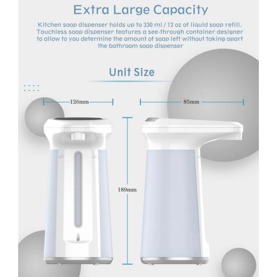 Hareket Sensörlü Sabunluk Otomatik Sıvı Sabunluk