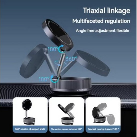 Vakumlu Manyetik Magsafe Araç Telefonu Tutucu