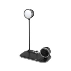 3’ü 1 Arada 15 W Kablosuz Şarj Hoparlör ve Masa Lambası