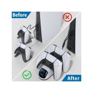 PS5 Dualsense Göstergeli Hızlı Şarj İstasyonu PS5 Charging Dock 0515
