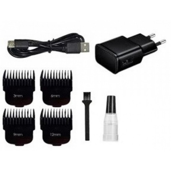 INSUA HK-770 Profesyonel Şarjlı LED Ekranlı Tıraş Makinesi Gold