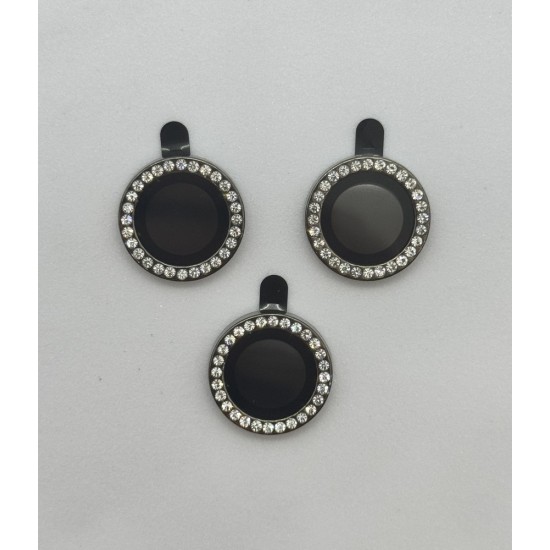 iPhone 15 Pro  15 Pro Max Taşlı 9H Kamera Koruyucu Lens