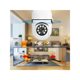 360 Derece Panoramik Ampül IP Güvenlik Kamerası