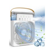 5 Çıkışlı Pervaneli Ultrasonik Hava Nemlendirici Beyaz