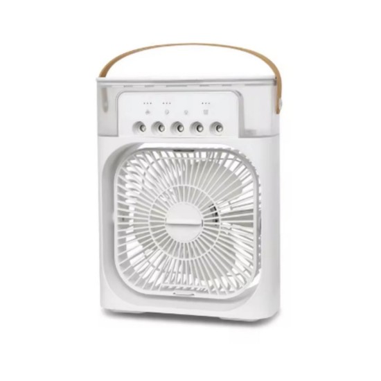 5 Çıkışlı Pervaneli Ultrasonik Hava Nemlendirici Beyaz