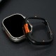 Apple Watch Ultra 49 mm Metal Kasa Kırılmaz Cam Tam Koruma Seti
