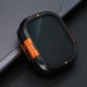 Apple Watch Ultra 49 mm Metal Kasa Kırılmaz Cam Tam Koruma Seti