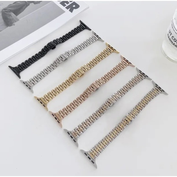 38-40-41-42-44-45-49 mm İnce Rolex Tipi Premium Çelik Kordonlar