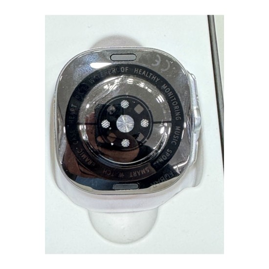 W7 Watch Ultra Amoled Ekran 46 mm Akıllı Saat 2 Kordon