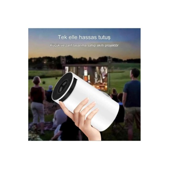 HY300 Taşınabilir Projeksiyon Mini Projektör Cihazı