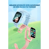 HARVOX HX 4G MAX Görüntülü Görüşmeli Akıllı Çocuk Takip Saati Mavi
