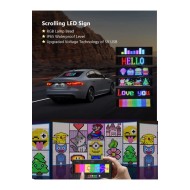 LED Ekran Matrix Panel Cama Yapışan 60 cm Boy 16x96 Pixel