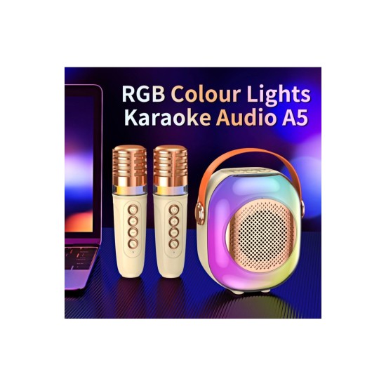 A5 Bluetooth Taşınabilir Hoparlör Çift Mikrofonlu