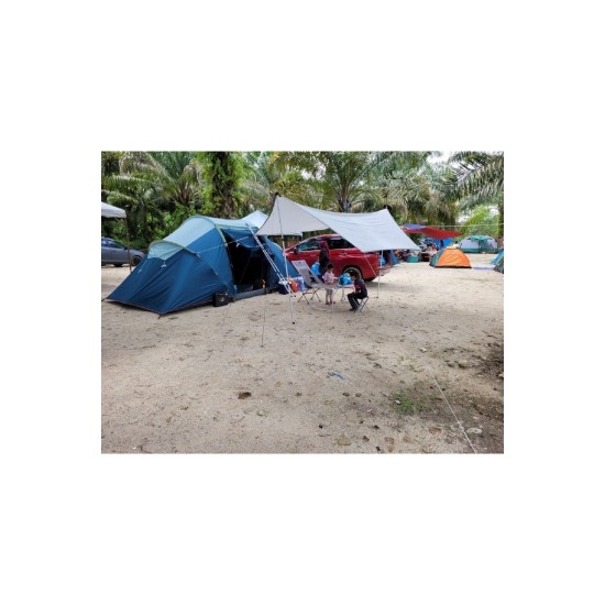 Etrafı Açık Güneşlik Gölgelik Tente Plaj Barınağı