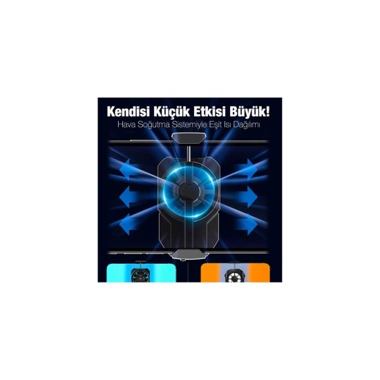 FL-A2 Hava Soğutmalı Cep Telefon Soğutma Fanı Radyatör Soğutucu