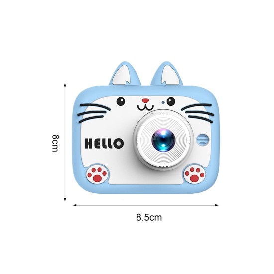 Angeleye KS-102 Çocuklar İçin Dijital Kamera Mavi