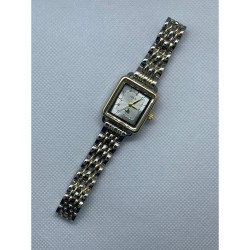 Spolo Gümüş Gold Kare Lux Kadın Kol Saati