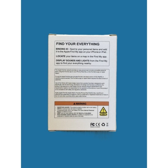 Loshall Tag MFi Sertifikalı Apple Find My Özellikli Kayıp Eşya Bulucu