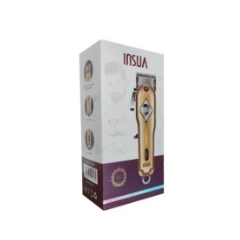 HK-760 Profesyonel Şarjlı LED Ekranlı Tıraş Makinesi Gold