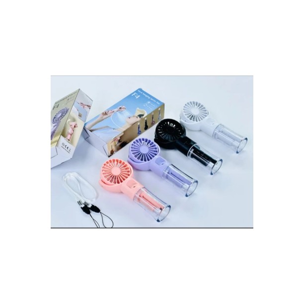 F4 2 in 1 USB Mini Fan ve Nemlendirici  Boyun Askılı