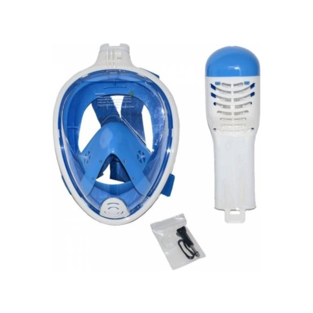 Full Face Mask M2068G Beyaz Mavi Small ve Medium