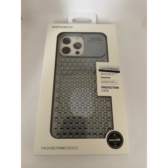 Apple iPhone 14 Pro Max Luxury Çelik Kılıf