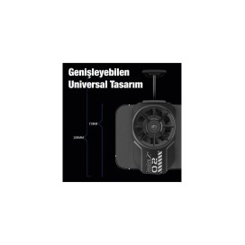 FL-A2 Hava Soğutmalı Cep Telefon Soğutma Fanı Radyatör Soğutucu