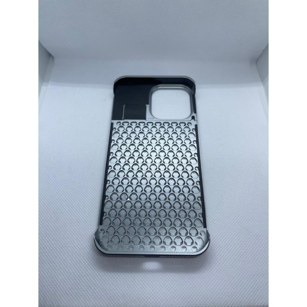 Apple iPhone 14 Pro Max Luxury Çelik Kılıf