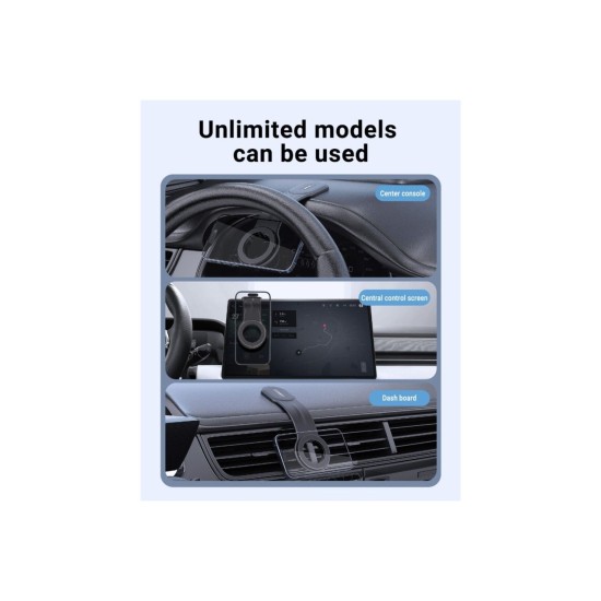 360° Döner Güçlü Manyetik MagSafe Araç Telefon Tutucu