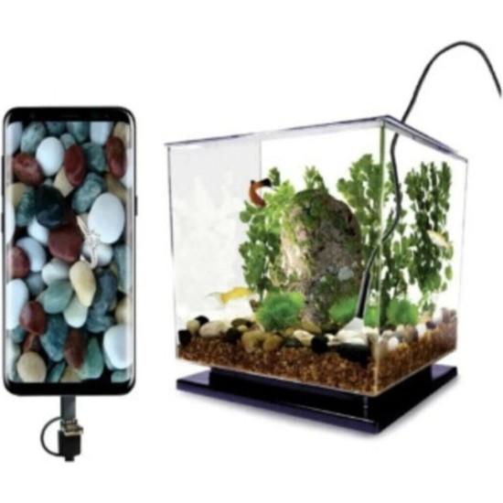 Pro Endoskop Yılan Kamera 15 Metre Esnek Yumuşak