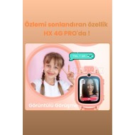 HARVOX HX 4G PRO Görüntülü Görüşmeli Akıllı Çocuk Takip Saati (BTK Kayıtlı – Pembe)