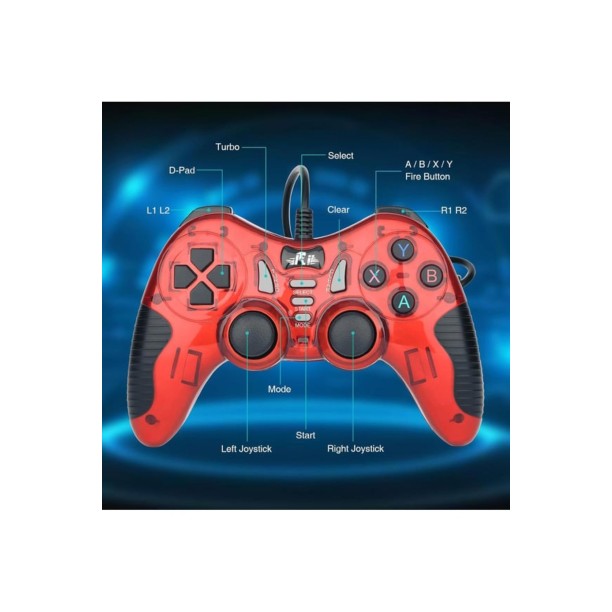 PC Uyumlu USB Joystick Oyun Kolu Gamepad BLG27