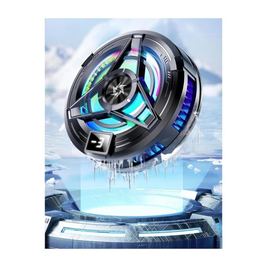 SL-17 RGB Led Göstergeli Manyetik Telefon Soğutucu Fan