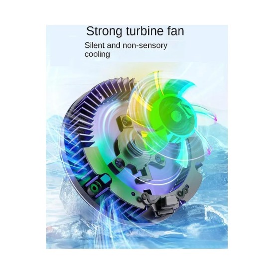 SL-17 RGB Led Göstergeli Manyetik Telefon Soğutucu Fan