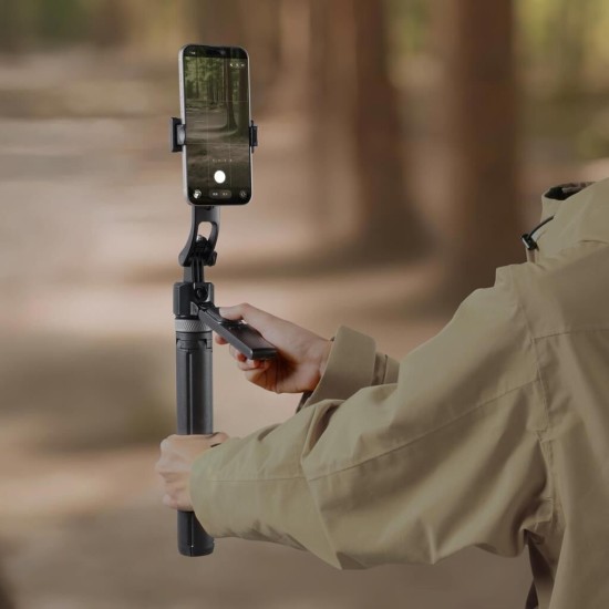 ULANZI TT23 AI Otomatik Yüz Takipli Selfie Stick Tripod Bluetooth Kumandalı 163 cm T168