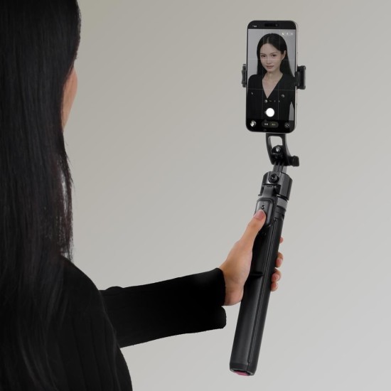 ULANZI TT23 AI Otomatik Yüz Takipli Selfie Stick Tripod Bluetooth Kumandalı 163 cm T168