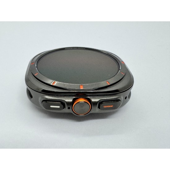 W7 Watch Ultra Amoled Ekran 46 mm Akıllı Saat 2 Kordon