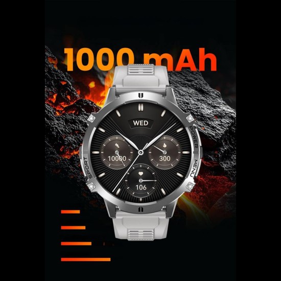 X2 PRO TANK AMOLED Akıllı Saat 54 mm Kasa  Siyah ve Gümüş Renk Seçenekleriyle