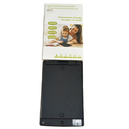 8.5 İnç RGB Renkli Yazılı Dijital yazi-tahtasi Pilli Tuşla Silinebilir 5 Renk