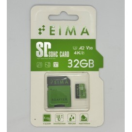 SDHC Card 32 GB V30 4K Ultra HD High Speed Hafıza Kartı Adaptörlü