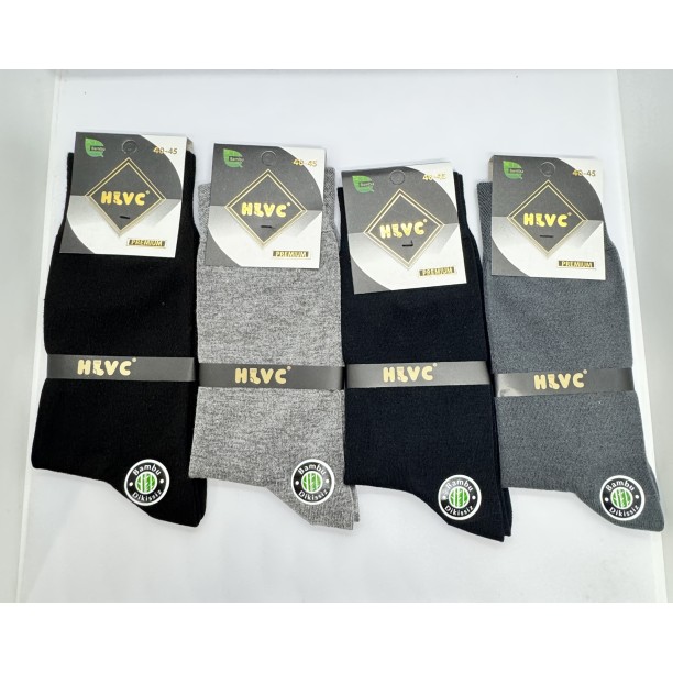 Helvacı Bambu Premium Parfümlü Çorap 4 lü Paket