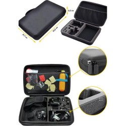 Aksiyon Kamera Aksesuar Seti Çantalı 60 Parça