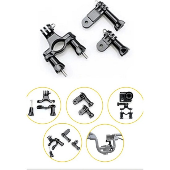 Aksiyon Kamera Aksesuar Seti Çantalı 60 Parça