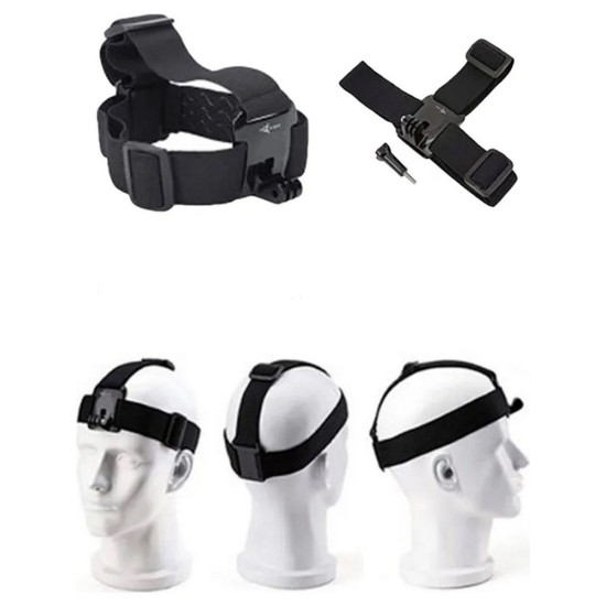 Aksiyon Kamera Aksesuar Seti Çantalı 60 Parça