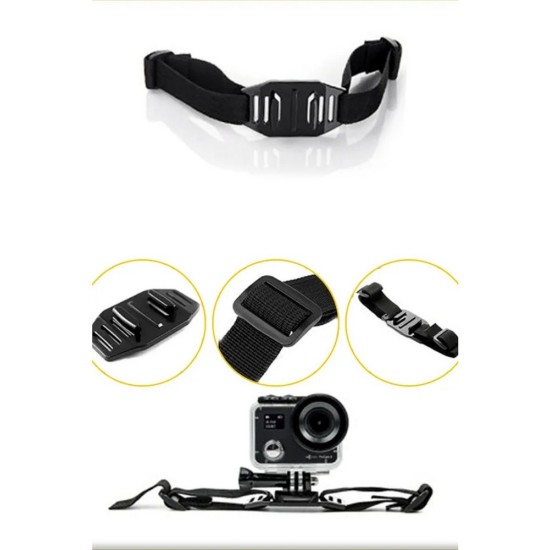 Aksiyon Kamera Aksesuar Seti Çantalı 60 Parça