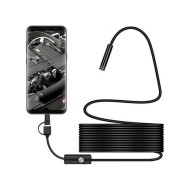 Endoskop 20 Metre Sert Kablolu Yılan Kamera Su Geçirmez Yılan Kamera