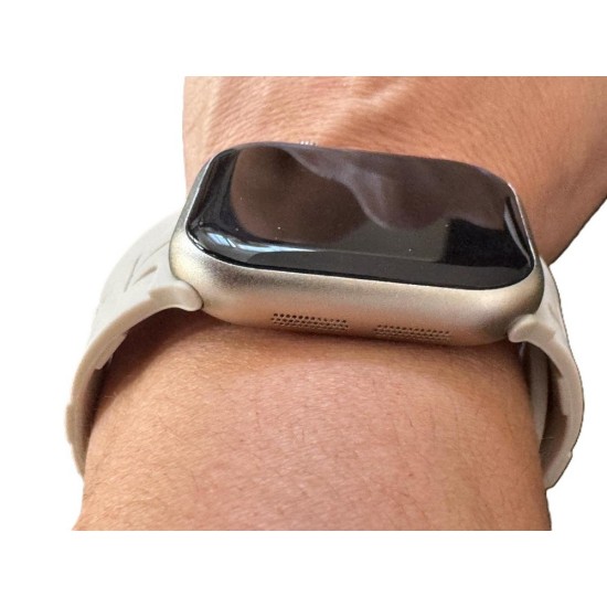 Hk10 mini 38 mm Akıllı Saat Titanyum ve Siyah